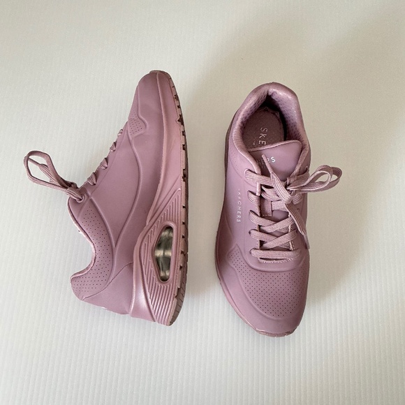 Skechers Uno Lilac Women's Sneakers - Picture 1 of 5